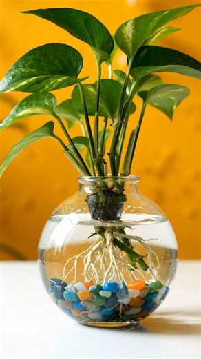 Cómo reproducir plantas en agua 🌿 #plants #arranjofloral #hidroponia