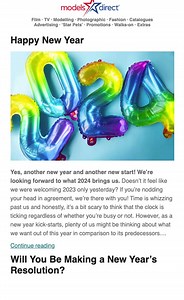 Happy New Year - Hello 2024 | Models Direct