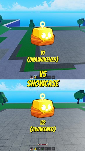Blox Fruits Buddha V2 Showcase vs V1 Comparison