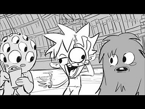 Moshi Monsters:The Movie - Bumblechops Library - Storyboard Animatic