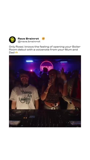 rossi opening track DJ set — Boiler Room house music