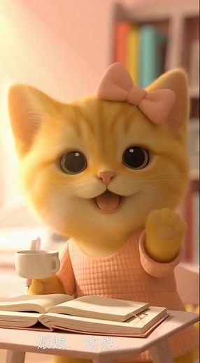 Good morning ☀️ Animal Funny Videos Shorts #CuteAnimals #AICuteAnimals #morning #coffee