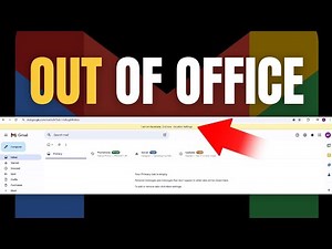 How To Set Up Automatic "Out of Office" or "Vacation Responder" in Gmail | Auto-Response Gmail