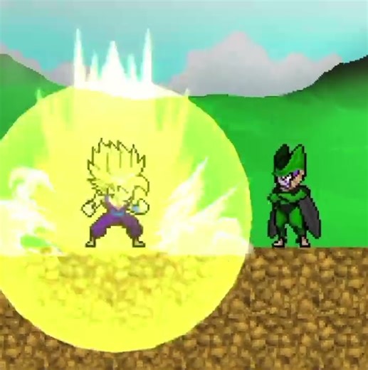 Warriors of the universe - (DBZ) ssj3 Teen Gohan vs Cell