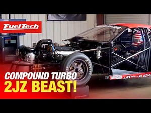 Compound Turbo 2JZ Beast Ripping on Dyno!