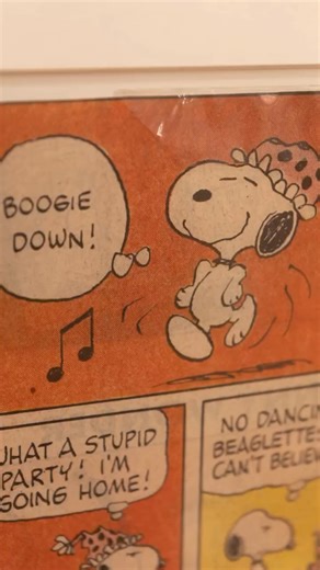 Charles M. Schulz Museum | The home of Snoopy & the Peanuts Gang on Instagram: "Original ➡️ color Viewing an original Peanuts comic strip is a different experience from the color version in newspapers. See these examples up close in “Peanuts Evolution: The 1980s,” on view through May 4, 2026. Details of Peanuts comic strips from: December 30, 1979 January 4, 1987 April 10, 1983 November 11, 1987 June 12, 1988 🎵: @spoontheband #Snoopy #CharlieBrown #PeanutsGang #Schulz"