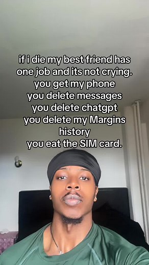 When I Die My Bestie’s One Job — Clear My Phone & SIM