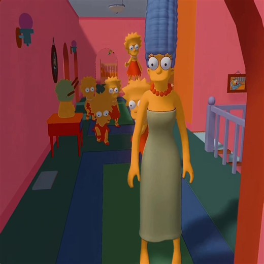 keep em in🫩#bonelab #simpsons #bonelabmods #targetaudience #vr | Homer Let The Barts Out