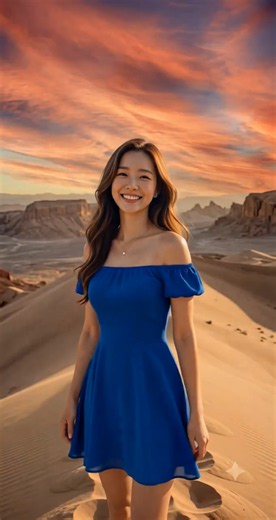 The Mars on Earth: Atacama Desert 🇨🇱 Chile Day 1 #vtuber #travel #model ##Shorts #beauty #music