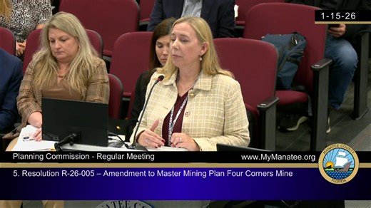 Please note: Social media comments made during the meeting are not moderated or entered into the official record. To provide call-in comment, please refer to the agenda below for instructions. Agenda: https://agendaonline.mymanatee.org/OnBaseAgendaOnline/Meetings/ViewMeeting?id=722&doctype=1 | Manatee County, Florida Government