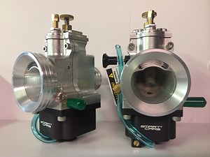 Patented floatbowl pressurization features allow the SmartCarb to provide efficient air/fuel mixtures regardless of changes in ambient air density including altitude, air temperature, or humidity changes. Interestingly enough these same features allow the SmartCarb to automatically and instantly compensate for artificial air density changes too, like turbocharging :) This video depicts a 28mm SmartCarb equipped, turbocharged, 95cc custom Moped project from one of our Swedish customers. See how t