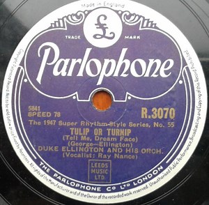 Duke Ellington And His Orch. - Tulip Or Turnip (Tell Me, Dream Face) / Flippant Flurry