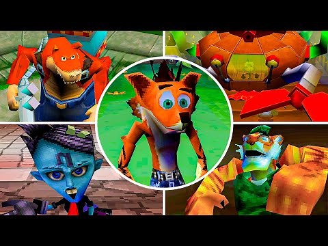 Crash of the Titans (DS) - All Bosses & Ending | 4K 60FPS