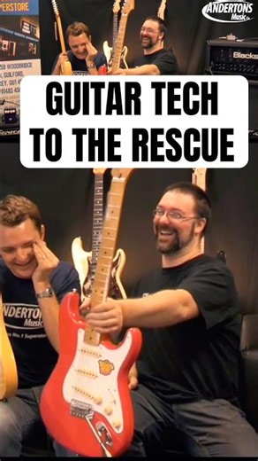 Thank God for Guitar Tech’s!