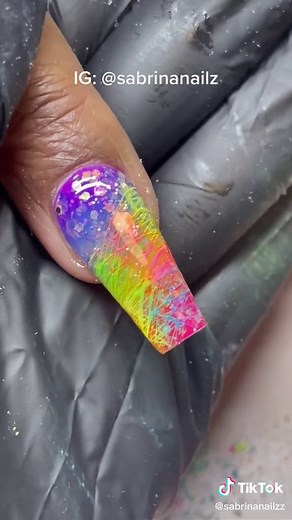 Vibrant Rainbow Nail Art Design Tutorial