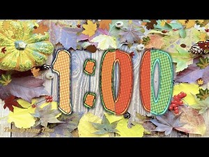 1 Minute FALL Timer // AUTUMN Countdown🍃🍁🍂