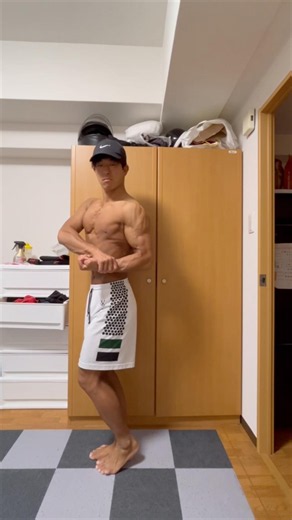 【大会まで35日】ボディビルダーの1日フル食#workout #gym #fitness
