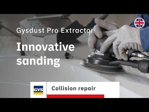 Gysdust Pro Extractor : next-generation sanding machines for car body workshops