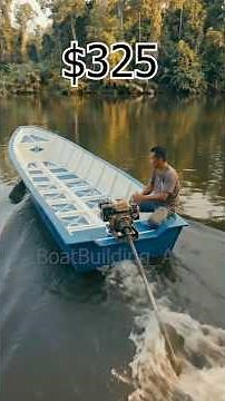 Just a Small Fiber Boat For Fishing