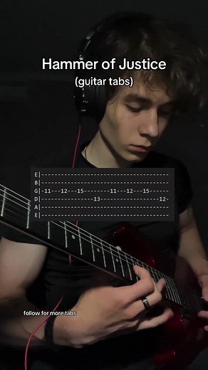 Deltarune Hammer of Justice Guitar Tabs & Tutorial