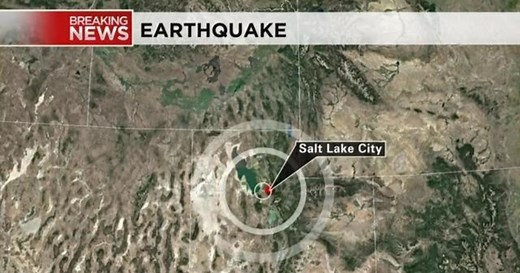 Earthquake rattles Salt Lake City area in Utah