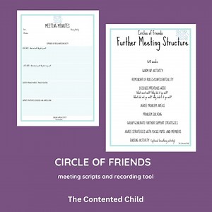 IN THE RESOURCE STORE CIRCLE OF FRIENDS INTERVENTION PACK The Circle of Friends intervention is a school based structured approach designed to support young people with issues with friendships or social skills which can ostracise them from their peer group by creating a network of friends and peers who provide support, encouragement, and a sense of belonging. The focus is on promoting social inclusion, reducing isolation, and fostering positive relationships through regular meetings, collaborati