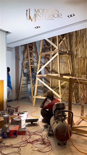 Modern Interior on Instagram: "Work in progress"