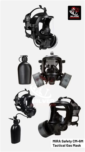 SILVER WARRIOR® on Instagram: "MIRA Safety CM-6M Tactical Gas Mask - Full-Face Respirator for CBRN Defense CM-6M Gas Mask w/ Drinking System Combining premium features with superior mil-spec construction, MIRA Safety’s CM-6M CBRN tactical gas mask / full-face respirator protects your face, internal organs and respiratory system against a full spectrum of toxic industrial chemicals (TIC) and chemical warfare agents (CWA) including chemical, biological and nuclear threats such as radioactive dust,
