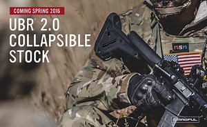 Magpul Updates UBR 2.0 Collapsible Stock for SHOT Show 2016 | Soldier Systems Daily