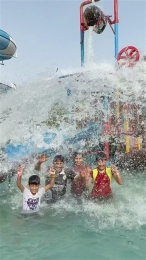 Krish And Family Ne Ki Water Park Mein Masti 😍😎||#krishactor #shorts