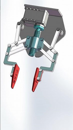 clamp #mechanism #3dprinting #simulation #machine#solidworks