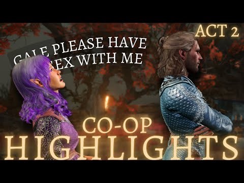 Baldur's Gate 3 Co-op Highlights - ACT 2