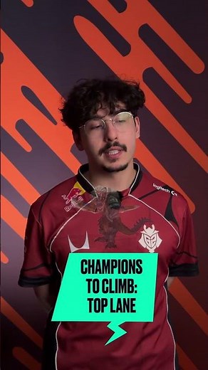 Top lane champions to climb in ranked ✍ #lec #leagueoflegends #gaming