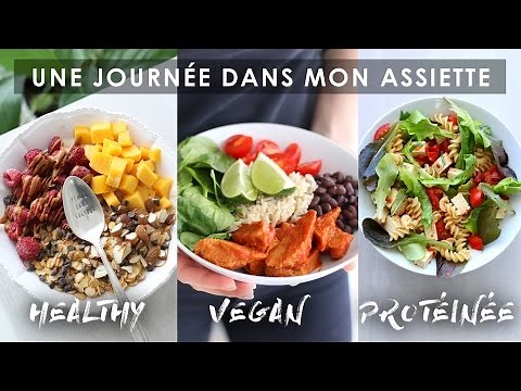 UNE JOURNÉE DANS MON ASSIETTE | Vegan Healthy Protéinée
