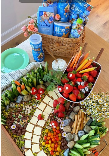 Whimsical Grazing Board Giveaway with Gerber