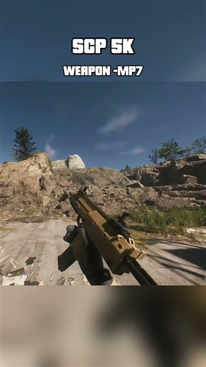 SCP 5K VS MW2019 MP7 Reload Comparison #callofduty #shorts #gaming #scp5k
