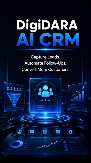 AI CRM with WhatsApp Automation & Lead Management | DigiDARA Technologies