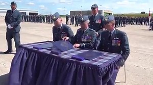 12 Wing Shearwater Change of Command Signing Ceremony #RCAF Colonel James Hawthorne has assumed command of 12 Wing Shearwater effective today, July 18, 2019, from Colonel Sid Connor. The Ceremony was presided over by reviewing officer Brigadier-General Sean Boyle. The signing of certificates marking the Change of Command is a time-honoured tradition that symbolizes the transfer of authority and responsibility of command from one Commanding Officer to another. Stay tuned for more from #12Wing. | 