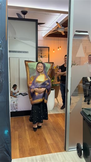 Mona Lisa showed up. So did a cowboy dog named Moose. Our annual Halloween lunch with the team never disappoints 👻🤠 | Big Ass Fans