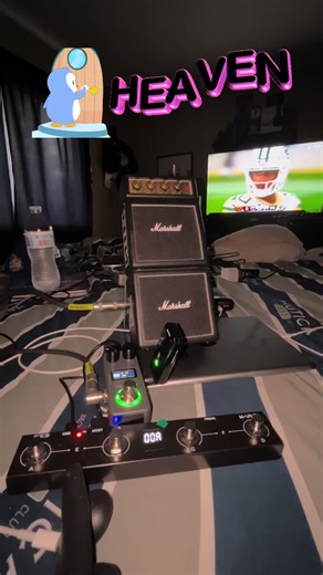 @Marshall Amplification Mini Full Stack! #marshallfullstack #marshallamps #knockingonheavensdoor 👍🏽✌🏽🤘🏽🎸🔊