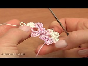 CROCHET Floral BRACELET