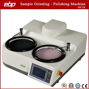 [Hot Item] Metallographic Sample Grinding Polishing Machine with Touch Screen Double Plates Gp-2X