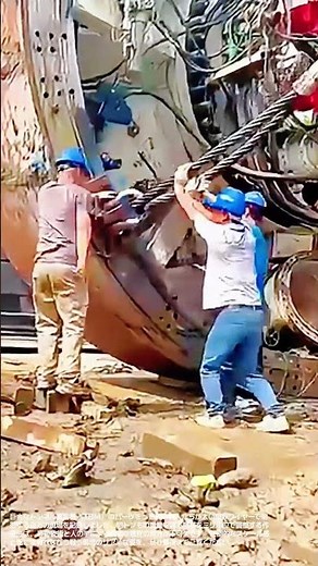 【圧倒的スケール】TBM巨大パーツの結束・移動準備 #worker #process #engineering #machinery #craftsman