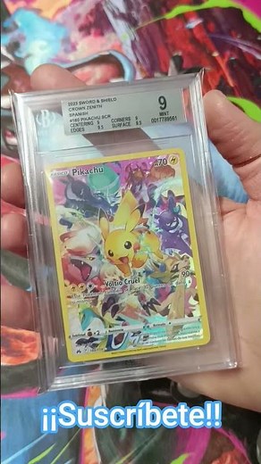 ⚡ Pikachu 160/159 SECRET RARE 🔥 Crown Zenith | ¿La MEJOR carta del set?