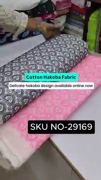Hakoba Cotton Fabric | Best Online Fabric Store