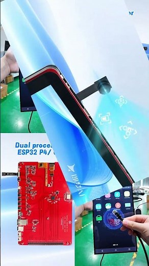 MaTouch 10.1" MIPI display with dual controller ESP32 P4/C6, 1280*800