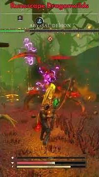 Fighting an Abyssal Demon in Dragonwilds