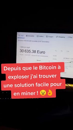 Miner du bitcoin gratuitement! 😁 #pourtoi #fyp #bitcoin #argent #facile