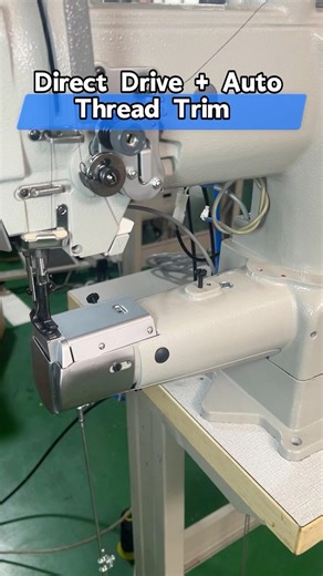 REER 6860 Cylinder Arm Sewing Machine | Auto Thread Trimming & Perfect Leather Stitching Demo