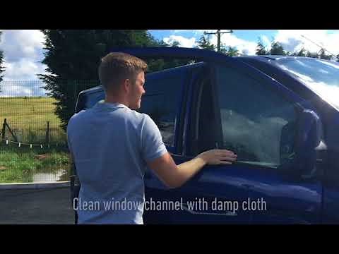 Fitting Your Heko Wind Deflectors | Van Demon